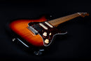 Jet JS-400 HSS Electric Guitar - Roasted Maple Neck - Sunburst