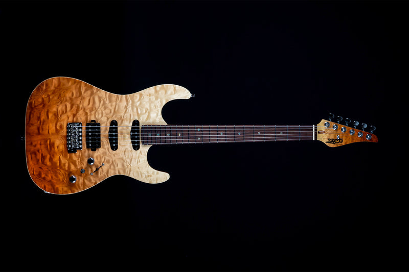 Jet JS-45 Elite Electric Guitar - Fireburst