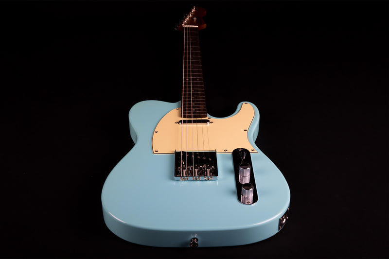 Jet JT-300 Electric Guitar - Roasted Maple Neck - Sonic Blue