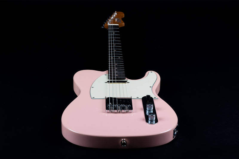 Jet JT-300 Electric Guitar - Roasted Maple Neck, Rosewood Fretboard - Pink