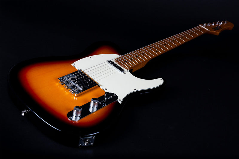 Jet JT-300 Electric Guitar - Roasted Maple Neck - Sunburst