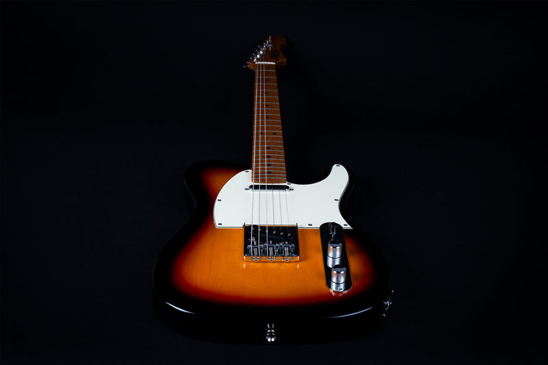 Jet JT-300 Electric Guitar - Roasted Maple Neck - Sunburst