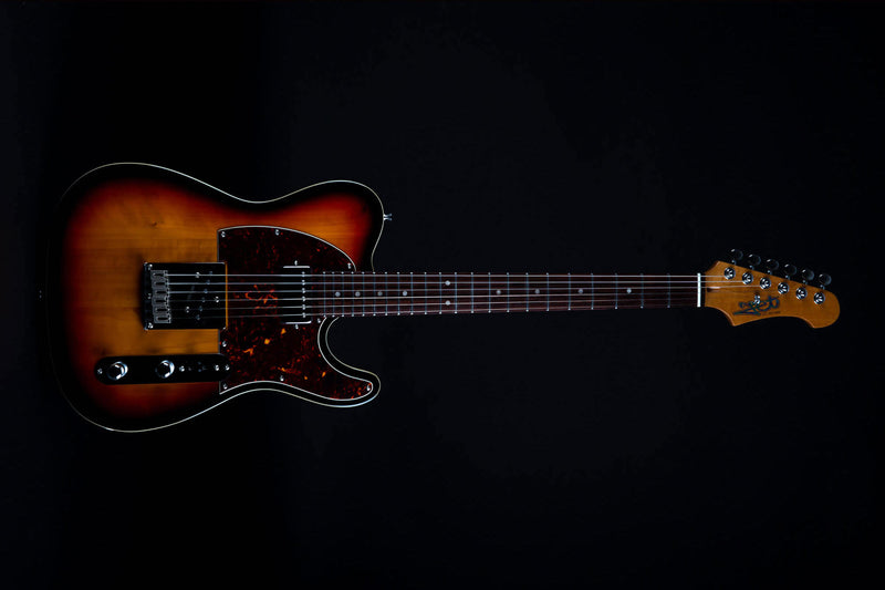 Jet JT-350 Electric Guitar - Roasted Maple Neck - Sunburst