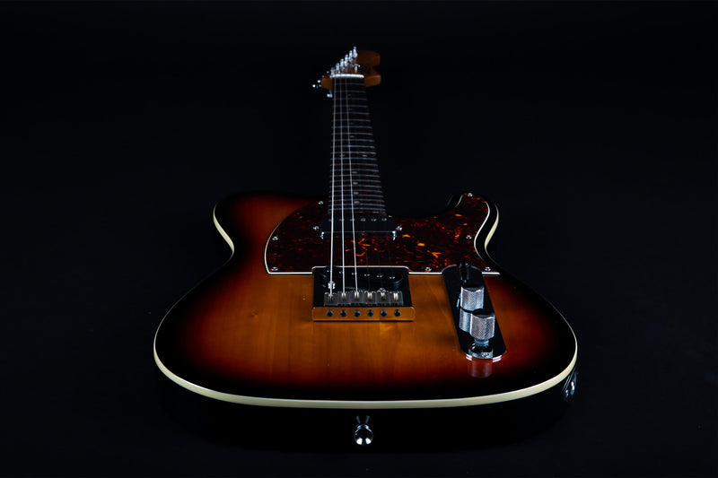 Jet JT-350 Electric Guitar - Roasted Maple Neck - Sunburst