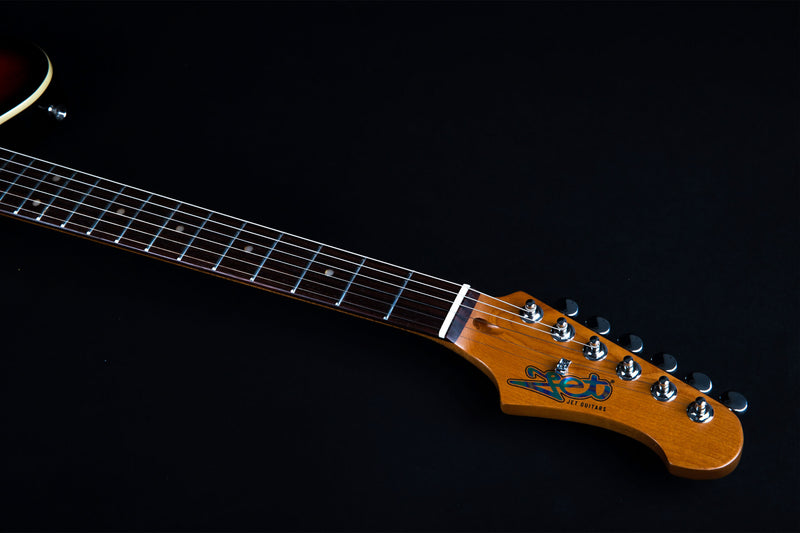 Jet JT-350 Electric Guitar - Roasted Maple Neck - Sunburst