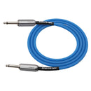 Kirlin 10FT Glow Instrument Cable Royal Sapphire