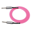 Kirlin 10FT Glow Instrument Cable Rose Glow