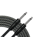 Kirlin IWC201BK 10ft Black Entry Woven Instrument Cable