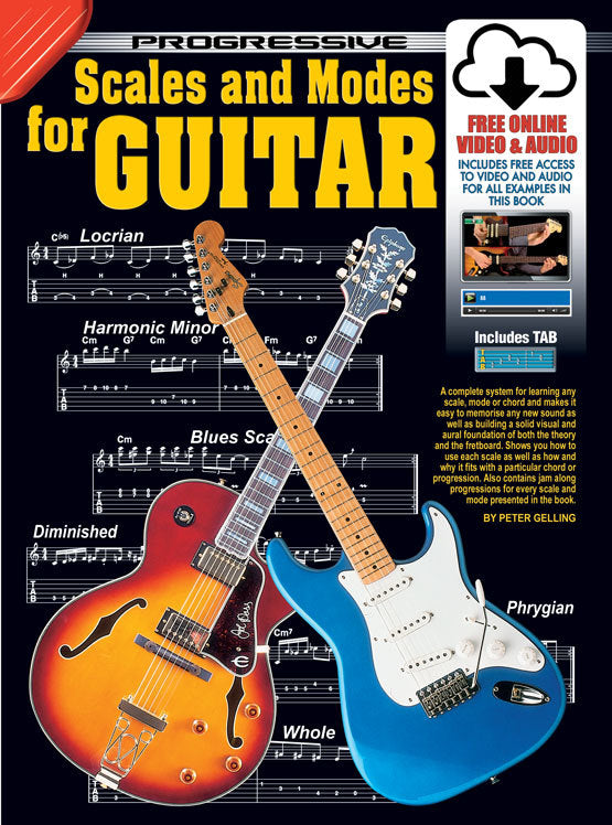 Progressive Scales & Modes Book/Online Video & Audio