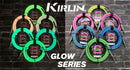 Kirlin 10FT Glow Instrument Cable Kiwi Pop