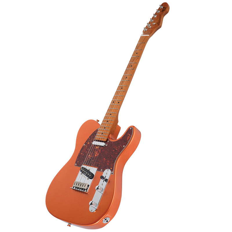 Levinson Sceptre Arlington Std - Single Cutaway Sienna Metallic Copper SS w Maple Board w/FREE CASE