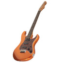 Levinson Sceptre Ventana Std - Double Cutaway Sienna Metallic Copper SSS w Indian Laurel Board