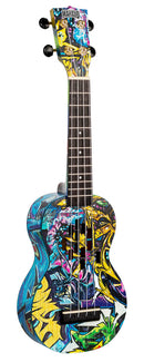 Mahalo Art II Series Soprano Ukulele - Graffiti