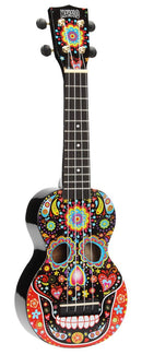 Mahalo Art Series Soprano Ukulele - Day of the Dead