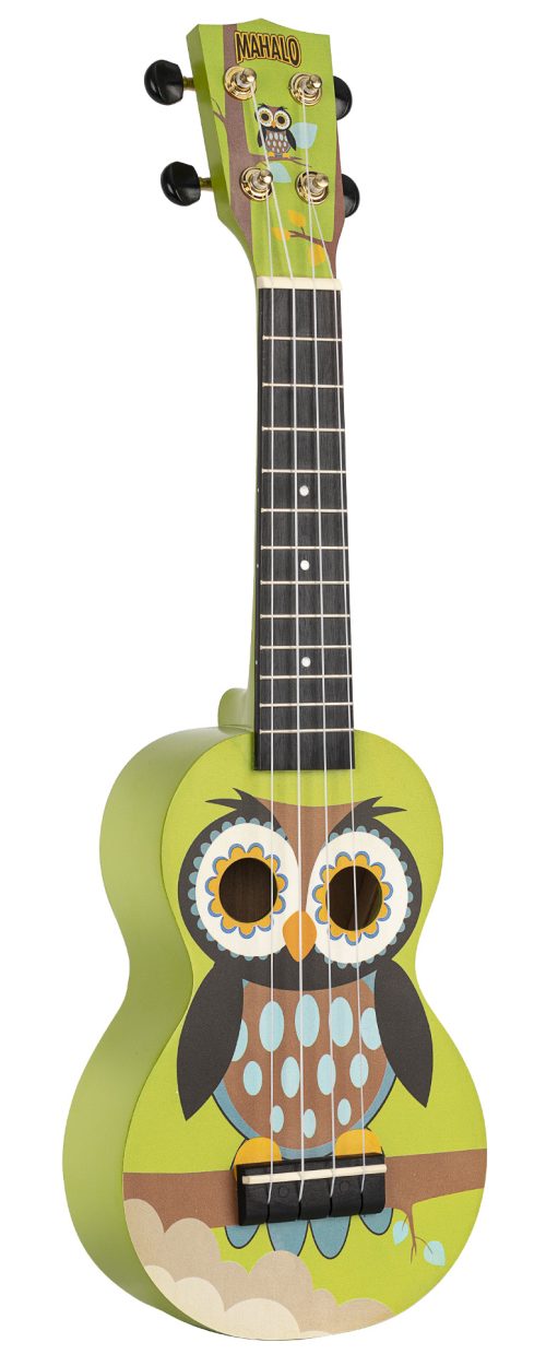 Mahalo Art Series Soprano Ukulele - Owl