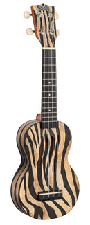 Mahalo Art II Series Soprano Ukulele - Zebra