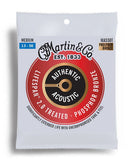 Martin Authentic Acoustic Lifespan 2.0 Phosphor Bronze 92/8 Light Guitar String Set (13-56)
