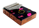 Mahalo 17 Note Hollow Body Kalimba - Heart