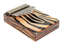 Mahalo 17 Note Hollow Body Kalimba - Zebra