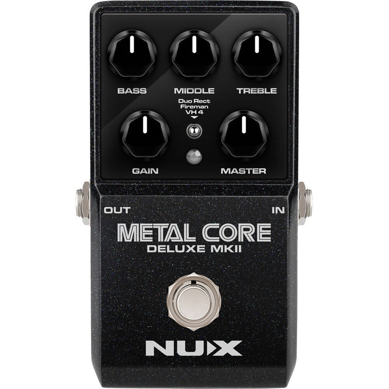 NU-X Core Series Metal Core Deluxe MK-II Distortion Effects & Preamp Pedal