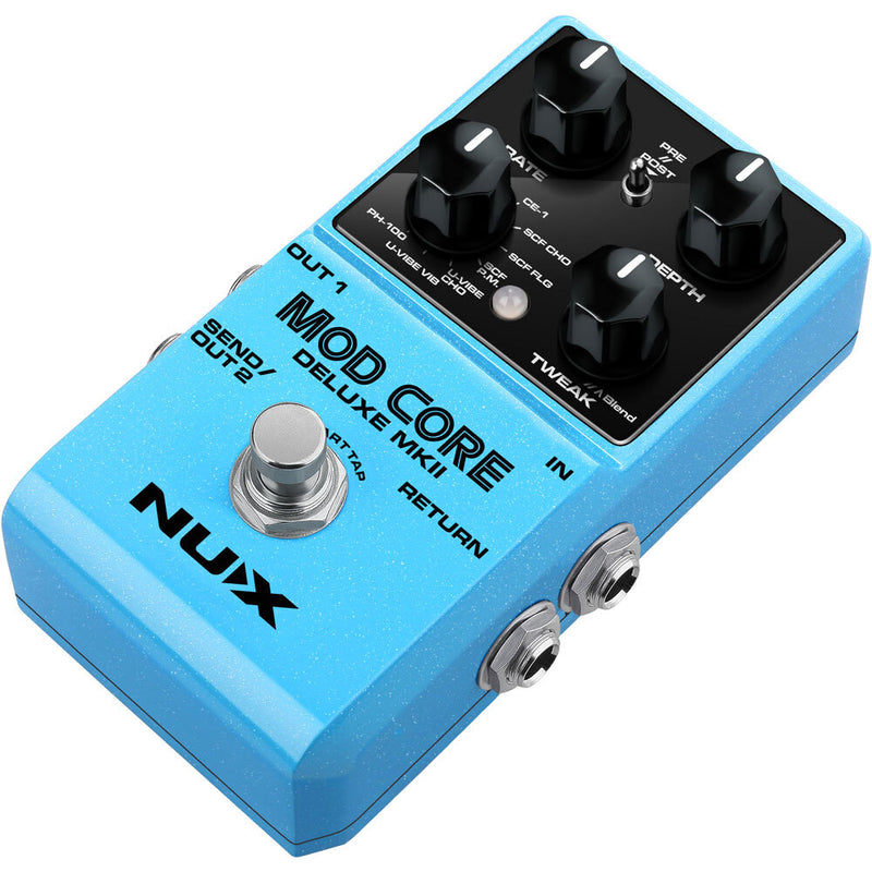 NU-X Core Series Mod Core Deluxe MKII Modulation Effects Pedal