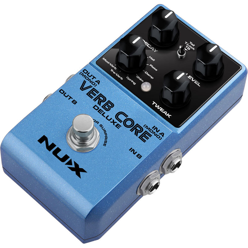 NU-X Core Series Verb Core Deluxe Reverb Effects Pedal