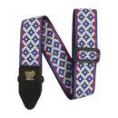 Ernie Ball Classic Jacquard Strap - Blue Crux