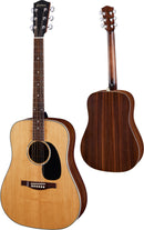Eastman PCH2-D Acoustic Guitar with Gig Bag, Gloss Top Finish with Satin Back and Sides