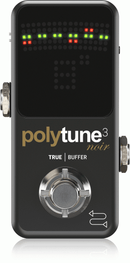 TC Electronic PolyTune 3 NOIR Guitar Tuner Pedal