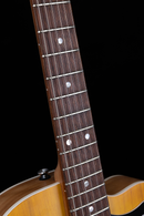 Pratley Electric Semi-Hollow Vintage Yellow Single Cut SD Seth Lover HH Set