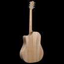 Pratley SL Dreadnought Cutaway / Electric Solid Top, Layered Back & Sides all Qld Blue Fig w/ Case
