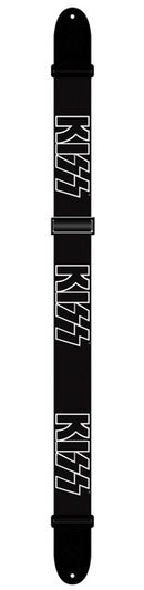 Perris 2" Polyester "KISS" Licensed Guitar Strap