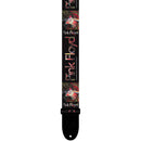 Perris 2" Polyester "Pink Floyd - Dark Side of the Moon Artsy Prisms" Licensed Guitar Strap