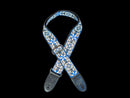 Sabre Premium Jacquard Strap - Blue/White