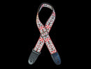 Sabre Premium Jacquard Strap - Red/White