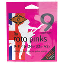 Rotosound R9 Electric Guitar Strings PINKS | 9-42