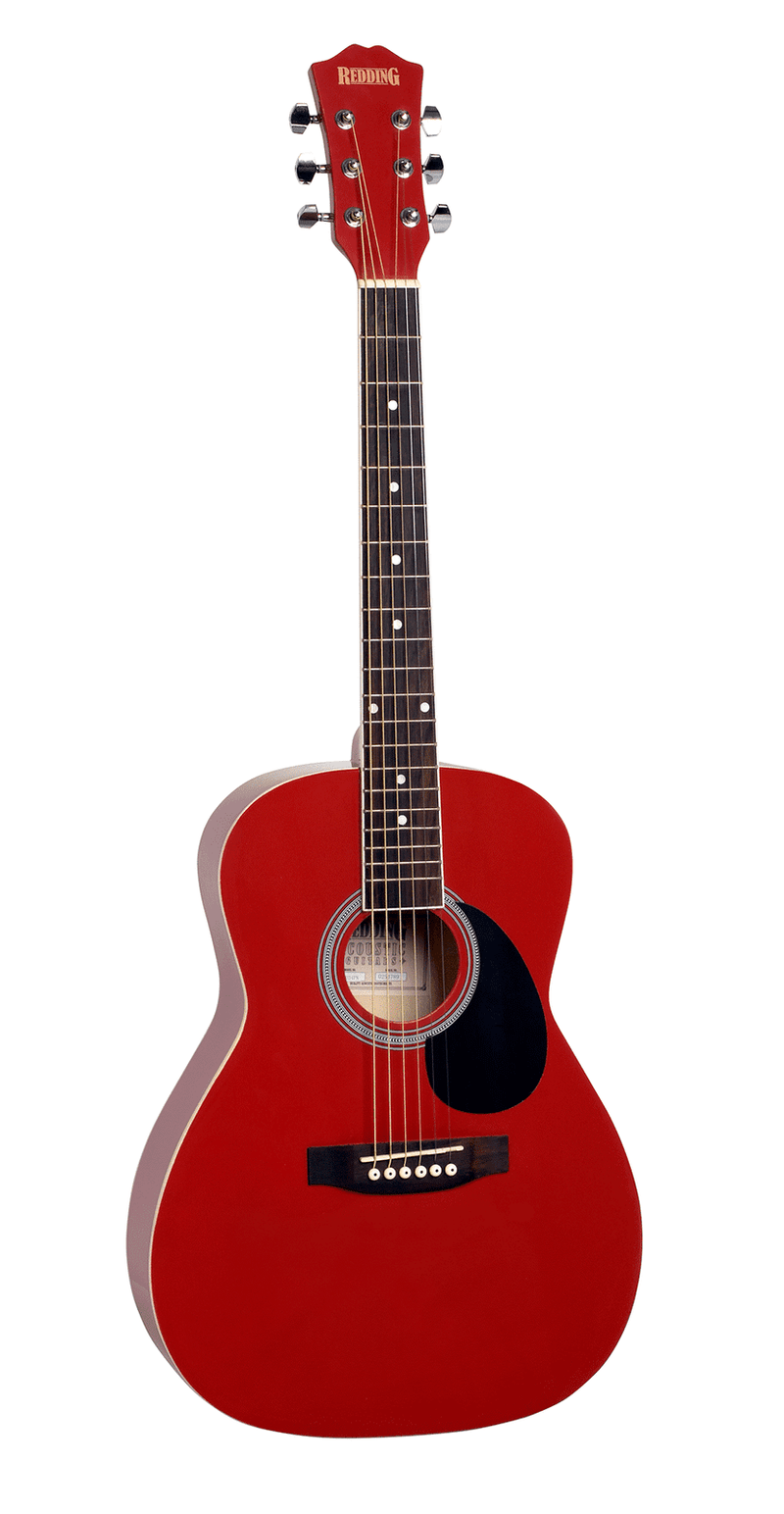 Redding RED34PK 3/4 Acoustic Guitar - Dark Pink