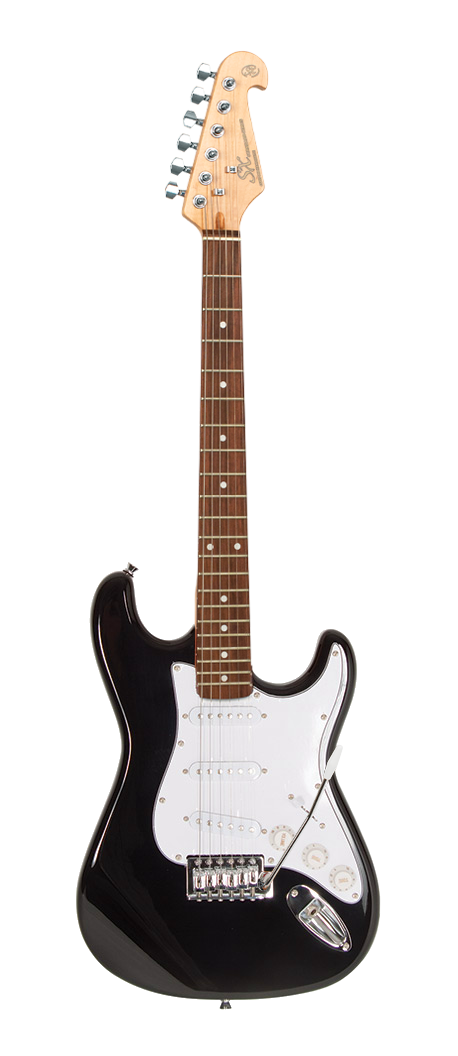 SX 3/4 Electric Guitar Pack with Accessories Black