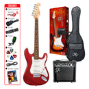 SX 3/4 Electric Guitar Pack with Accessories Candy Apple Red