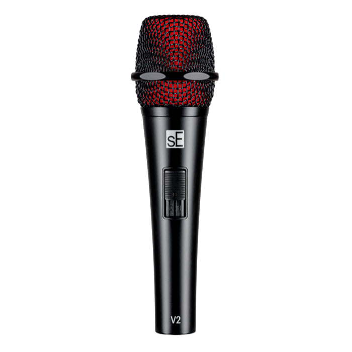 SE Electronics V2 Supercardiod Dynamic Vocal Microphone with Switch