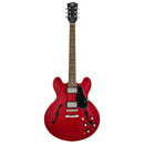 SX SEL6TRD Semi-Hollow 335-Style Electric Guitar - Red