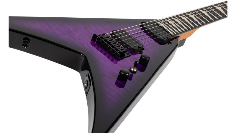 Spira Guitars V-500 TPP E Electric Guitar - Trans Purple