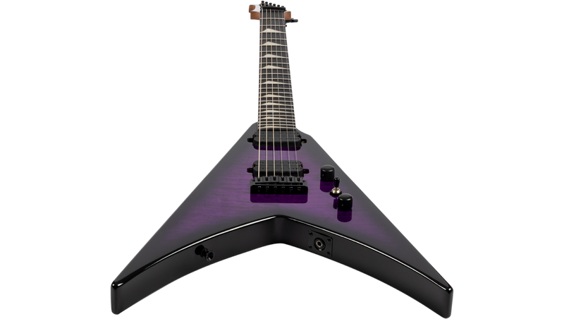Spira Guitars V-500 TPP E Electric Guitar - Trans Purple