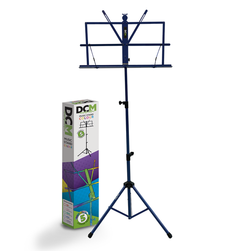 DCM BS01-BL Music Stand Blue inc Carry Bag