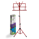 DCM BS01-RD Music Stand Red inc Carry Bag