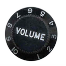 SC Style Volume Knob - Japanese/American - Black