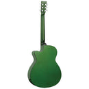 Tanglewood TA4-CEGR Azure SuperFolk C/E Pacific Walnut Aurora Green Gloss