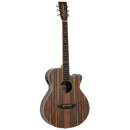 Tanglewood Reunion Pro Solid top all Ebony Super Folk C/E