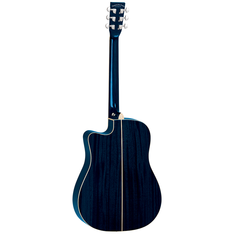 Tanglewood TW5BLA2 Winterleaf Blonde Dreadnought C/E Bondi Blue Gloss