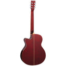 Tanglewood Winterleaf Pro Blonde Superfolk Acoustic Guitar C/E Barossa Red Gloss